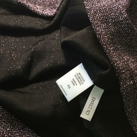 Showstopping Dress Ruffle Sleeve Pink Sparkler! XS - Picture 10 of 10